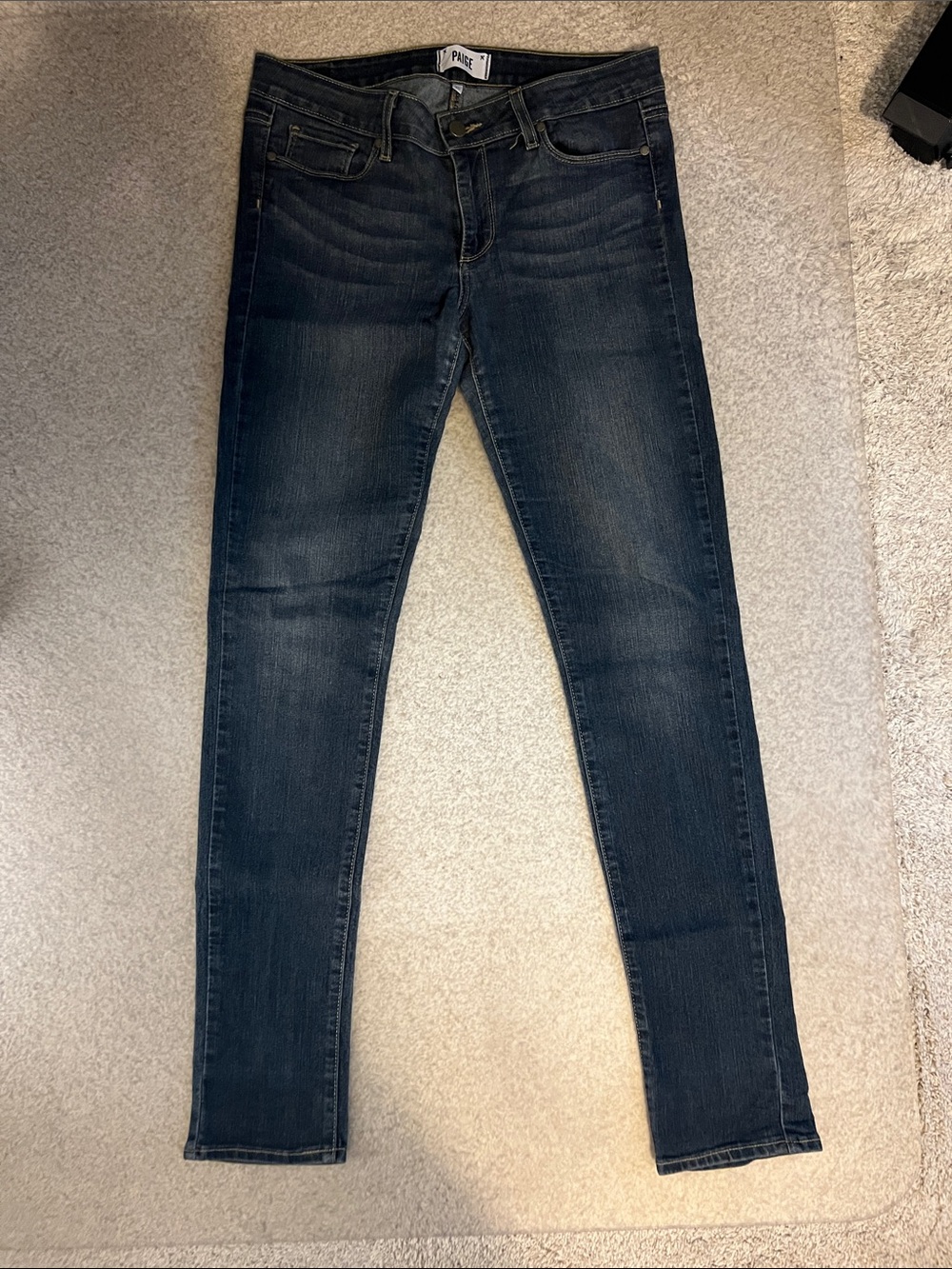 PAIGE Peg Skinny Indigo Women's Skinny Jeans 30